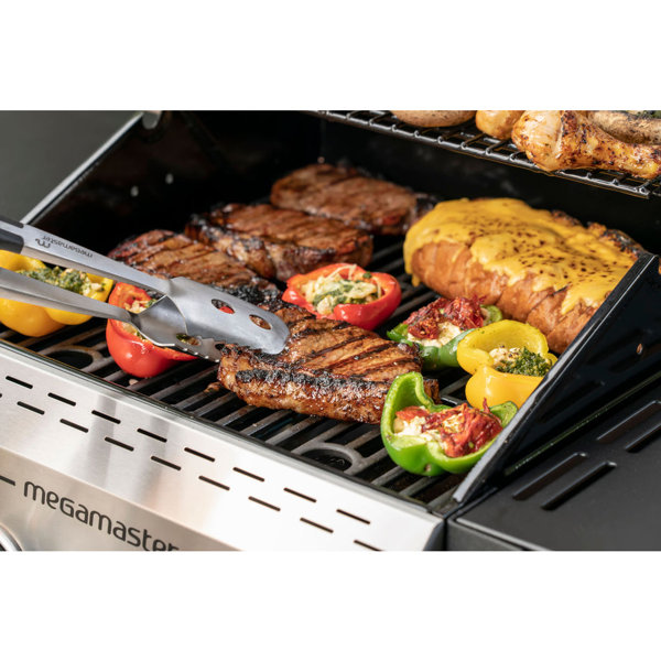 Megamaster 2Burner Propane Gas Grill with Side Shelf & Reviews Wayfair